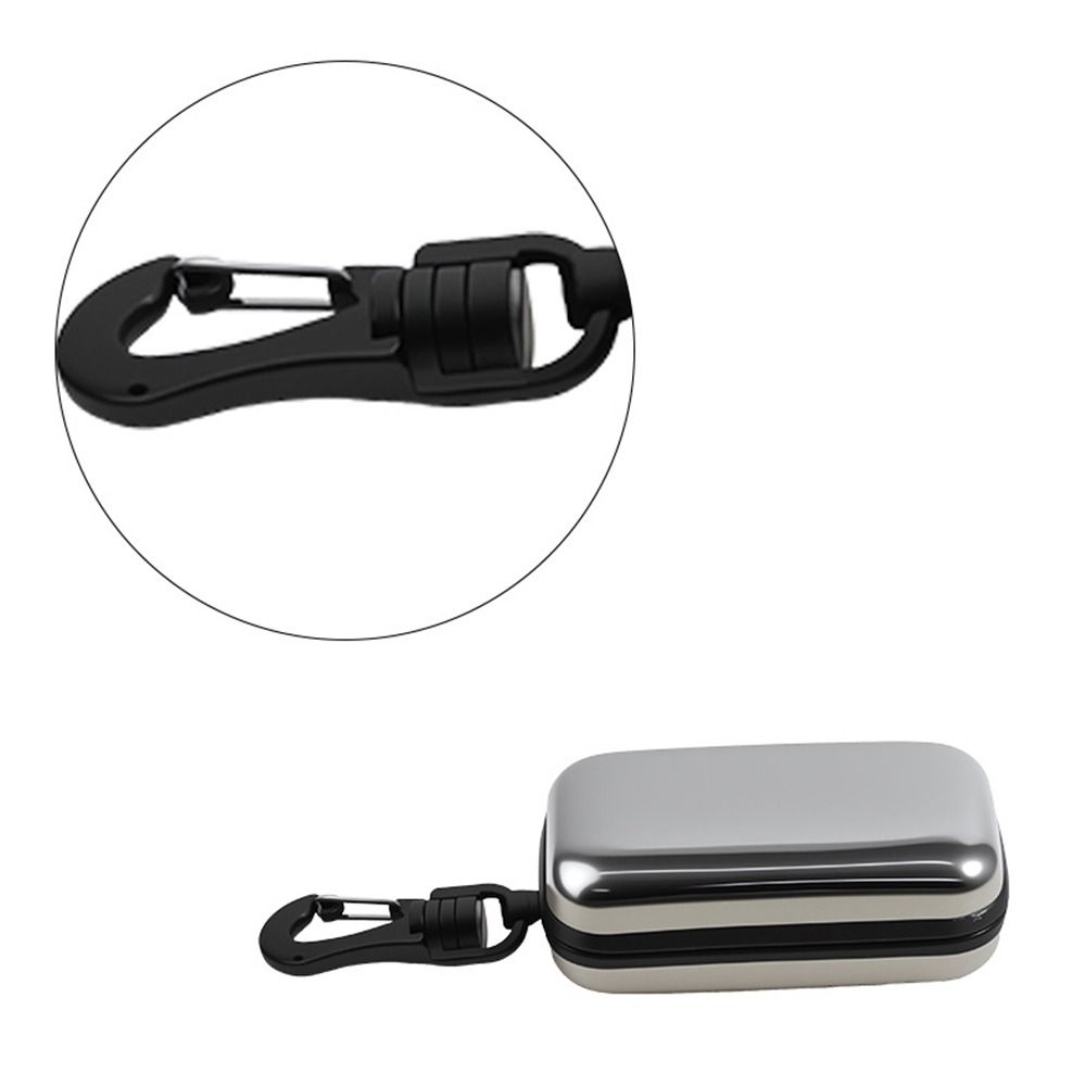 Stainless Steel Eyeglass Case Pressure Resistant Sunglasses Organizer Outdoor