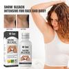 Glowhite Snow Bleach Cream Brighten Inner Thigh Whiten Butt BleachingmSerum Remove Private Inti K2X8