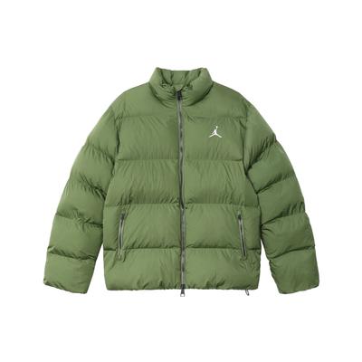 Essentials Uni Stehkragen Reißverschluss Baumwolljacke Herren Oberbekleidung Hellolivgelb FB7332-340