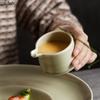 Ceramic Seasoning Dish Sauce Dishes Milk Coffee Cup 7cm Soup Basins Creative Hotel Restaurant Solid Color Tableware Sauce Plates