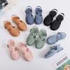 Children's Closed-Toe Jelly Sandals - Soft Sole, Flat, Summer Shoes for Girls