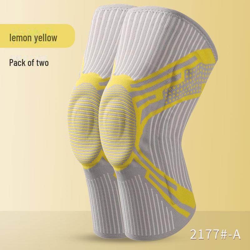 Genunchiere de silicon pentru bărbați - Protecție sportivă pentru alergare, fitness, baschet, sărituri; Compresie caldă cu suport patelar.