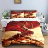 Exquisite Role The Monkey King Printed Bedding Sets Exquisite Set Duvet Cover Bed Comforter Set Bedding Set Luxury Birthday Gift