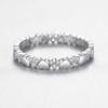 Tancise Classic 925 Sterling Silver  Zircon Ring Ladies Jewelry Wedding Promise Party Gift