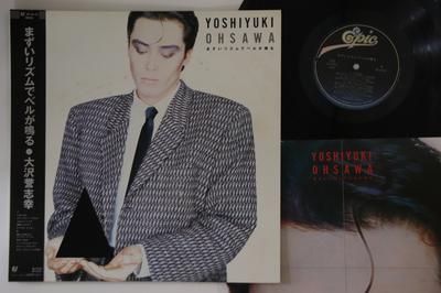 LP Record YOSHIYUKI OSAWA - Mazui Rhythm De Bell Ga Naru 283H92 EPIC 1983 Japan Obi Japanese Pop/Rock Used