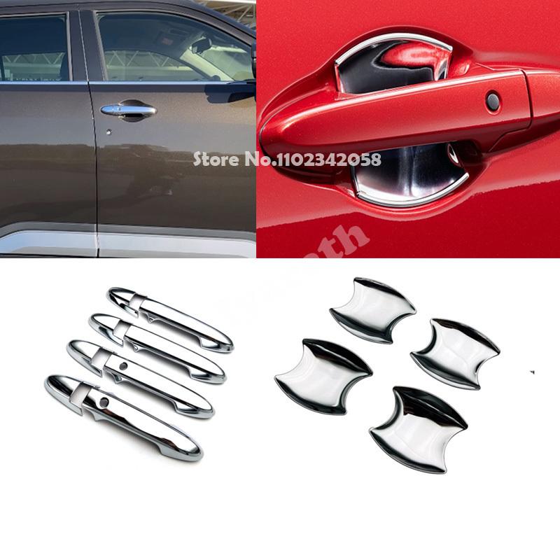 For HONDA WR-V WRV DG5 Series 2024 2025 ABS Car Door Pull Doorknob Catch Door Handle Bowl Cap Decoration Cover Trim Accsesories