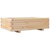 Vidaxl Donica Ogrodowa, 90X60X26,5 Cm, Lite Drewno Sosnowe