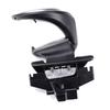 ABS Center Console Drink Cup Insert for E81 E82 E87 E88 E90 E91 E92 E93 and X1 E84, 51160443082 51169144632 Black Silver Interior Cabin Part