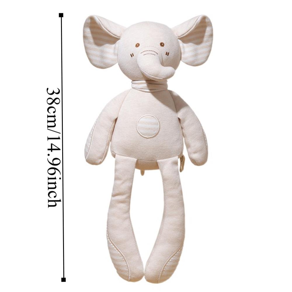 Elephant Babies Soothing Sleeping Toy Montessori Newborn Sleep Rabbit Plush  Children Gift