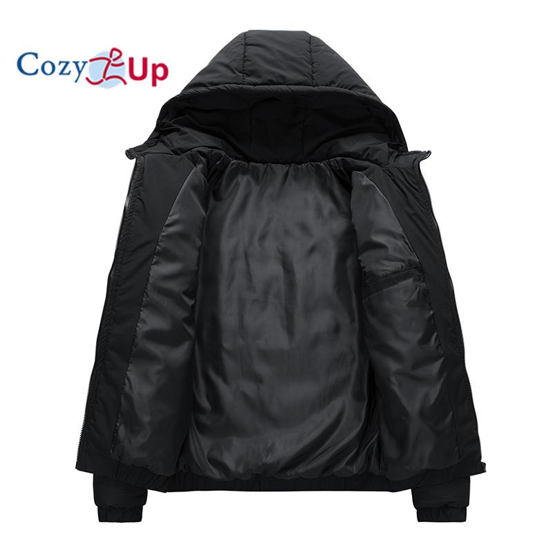 Cozy Up Men's Hooded Padded Jacket