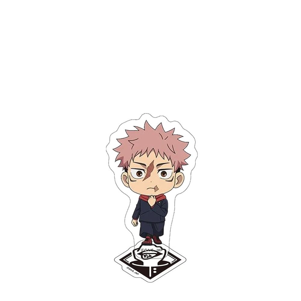 8cm Jujutsu Kaisen Anime Peripherals Zenin Naoya Nanami Kento Mini Stand Acrylic Ornaments Model Collections Dolls Figure Gifts