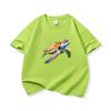 Realistic Watercolor Sea Turtle Graphic Tee Kids Pure Cotton Crew Neck Print T Shirt Short Sleeve Muticolor Tops Boys Girls