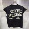 MIXED EMOTION Cross-border Beauty Tide Retro Avatar Printing Sleeveless Vest T-shirt Men's and Women's Summer Tide Brand