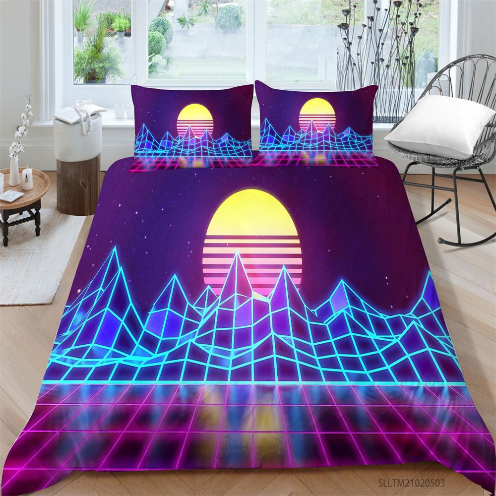 

Пододеяльник с 3D принтом, комплект постельного белья, чехол для постельного белья высокого класса, домашний текстиль, наволочка из полиэстера EU Single 135x200cm