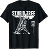 Funny Angry Disk Golf Player Saying Stupid Tree Unisex T-Shirt