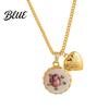 Comfortable Everyday Necklace Vintage Floral Pendant Necklace Women Boho Charm