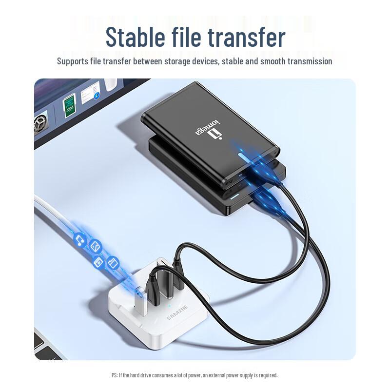 Shanze USB 3.0 4-Port High-Speed Hub