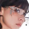 Popular Plain Glasses for Eye Fatigue Reduce with Oval Frame 2000s Cool Eyewears