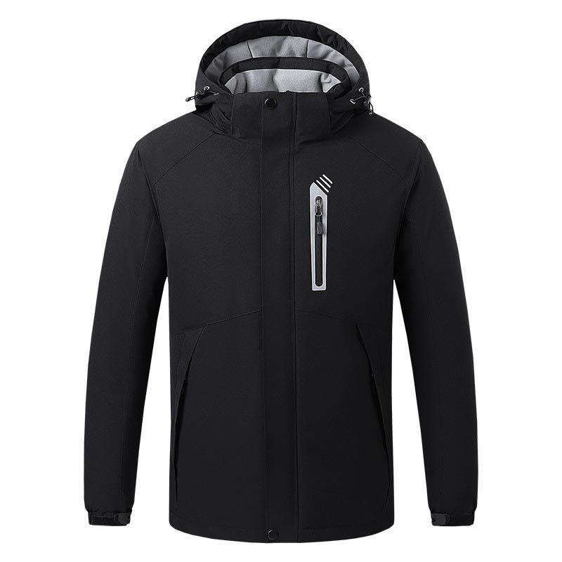 Luxurious Usb Electric Heated Coat With Hooded Jacket For Ultimate Winter Warmth