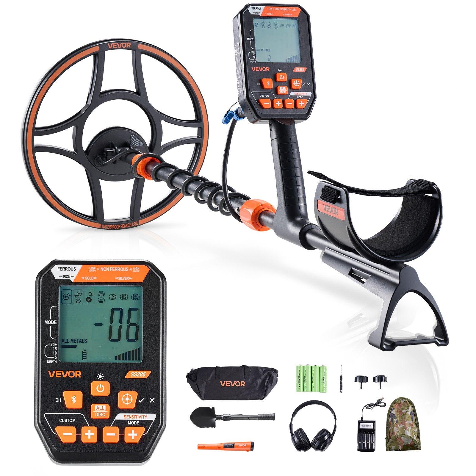 VEVOR Waterproof Metal Detector, 304.8