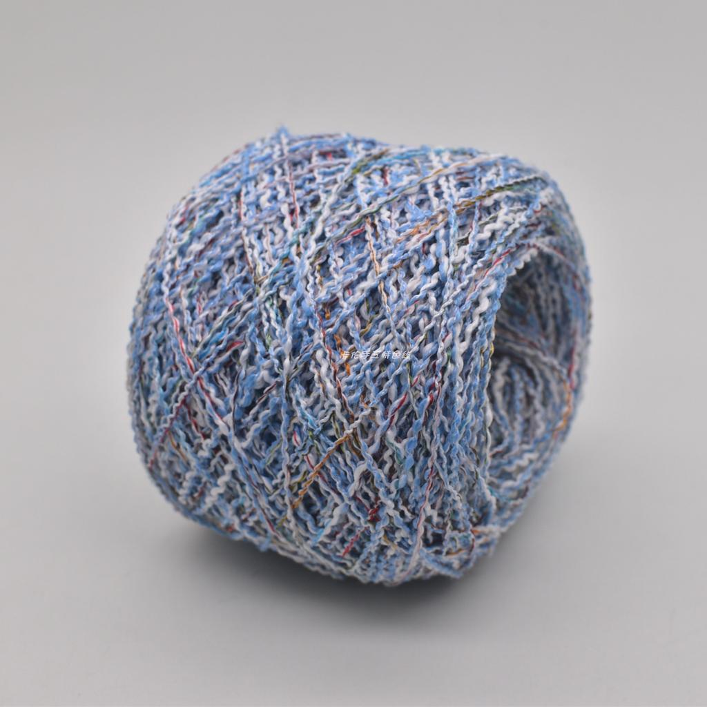Handmade Specialty Yarn Double Color Segmented Dyeing Mixed Fiber Large Belly DIY Knitting Special Yarn 491 Autumn 2026