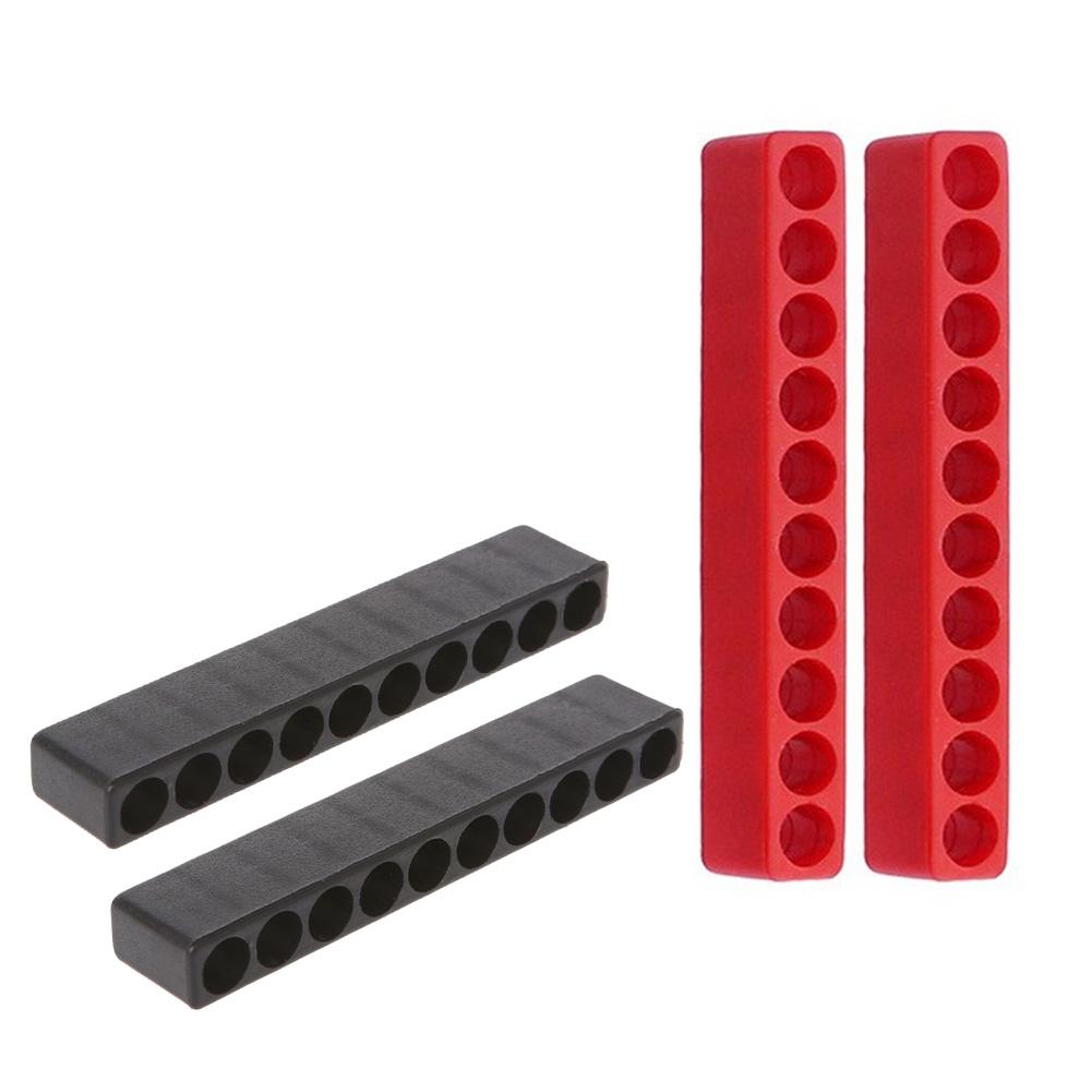 Depozitare șurubelnițe negru roșu, nou, hexagonal de 1/4 inch, hexagonal de 1/4 inch