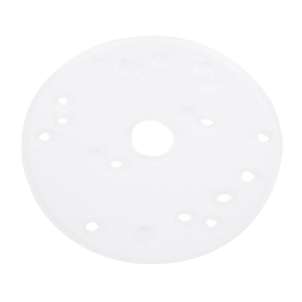 Router Base Plate 6 1 2in Diameter 5 16in Thickness Clear Acrylic Universal Router Base Board for Woodworking