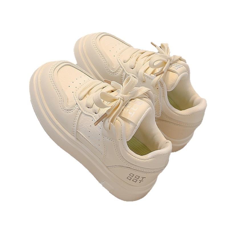 Girls shoes Spring and Autumn 2025 new board shoes children's sports shoes small white shoes medium and older girls students soft-soled shoes