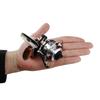 Olerud Fishing Tackle Pocket Reel with Pen Rod Silver Ultra-Small "Pokerudo A" Attachment, (qb010103a01n0)