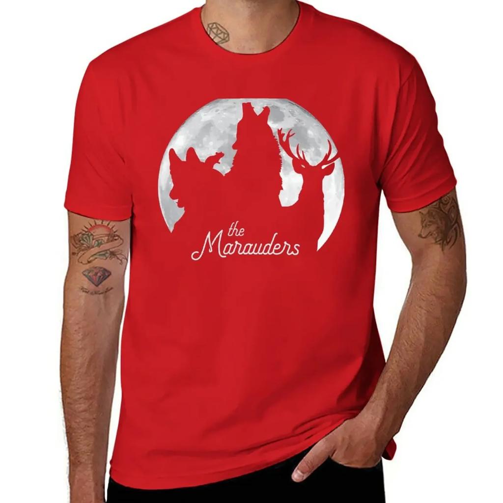 The Marauders On a Full Moon T-Shirt for a Boy Plus Sizes Mens Vintage T Shirts