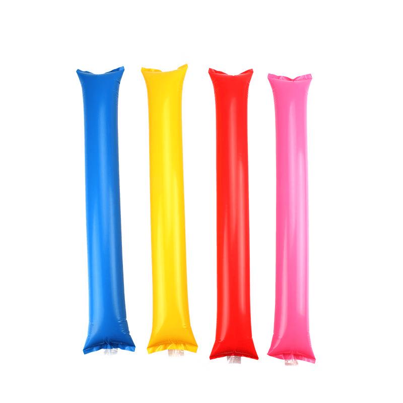 JEEANLEAN Thickened Inflatable Cheering Sticks with Whistle