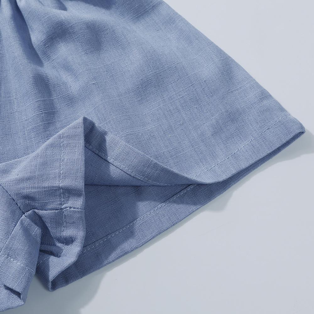 Summer Girls' Jumpsuit Shorts Straps Jumpsuit Children's Jumpsuit Hoodie Climbing Suit