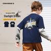 Converse Kids' Faux Two-Piece Cotton Sweatshirt