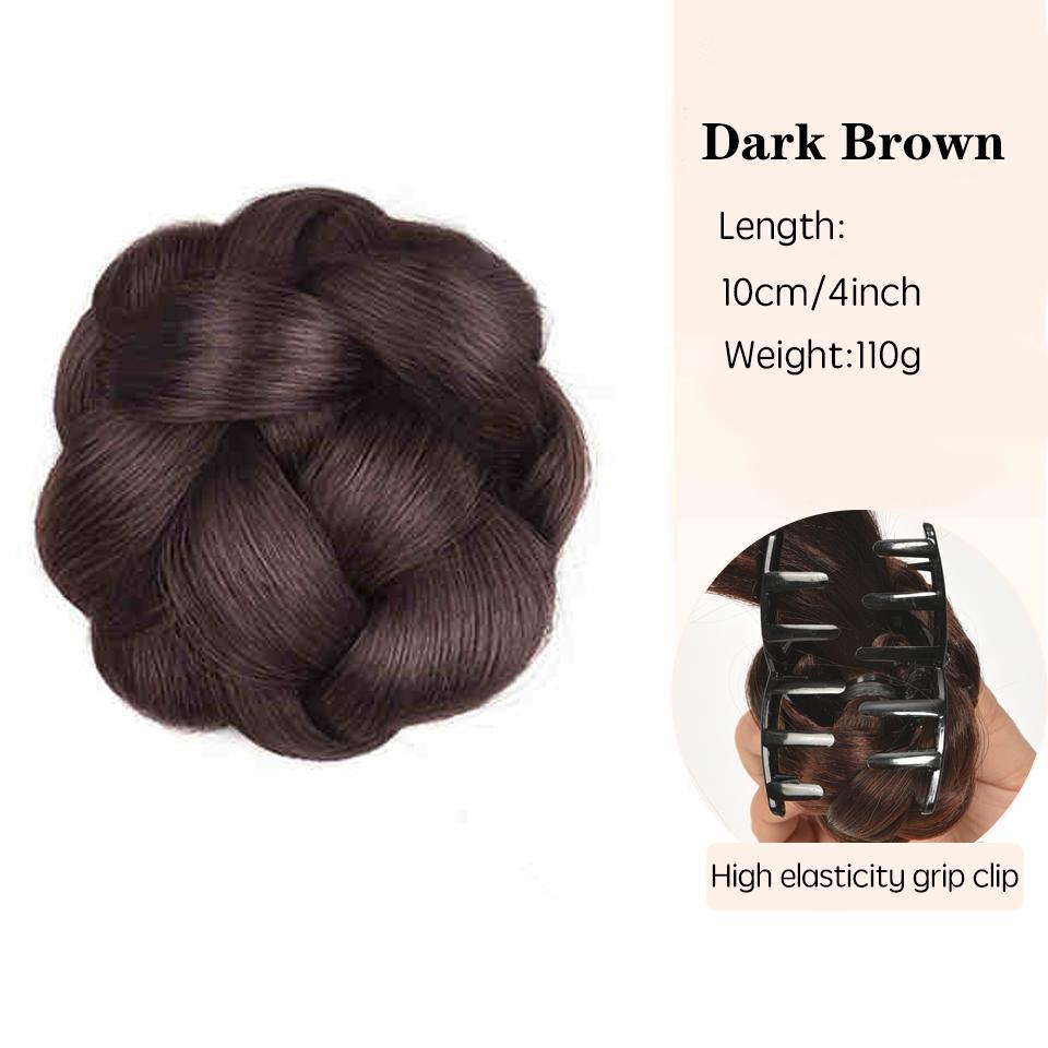 

Синтетический полупучок, небрежный пучок-«гулька», низкий краб, шиньон, обертывание вокруг хвостика, наращивание волос для женщин