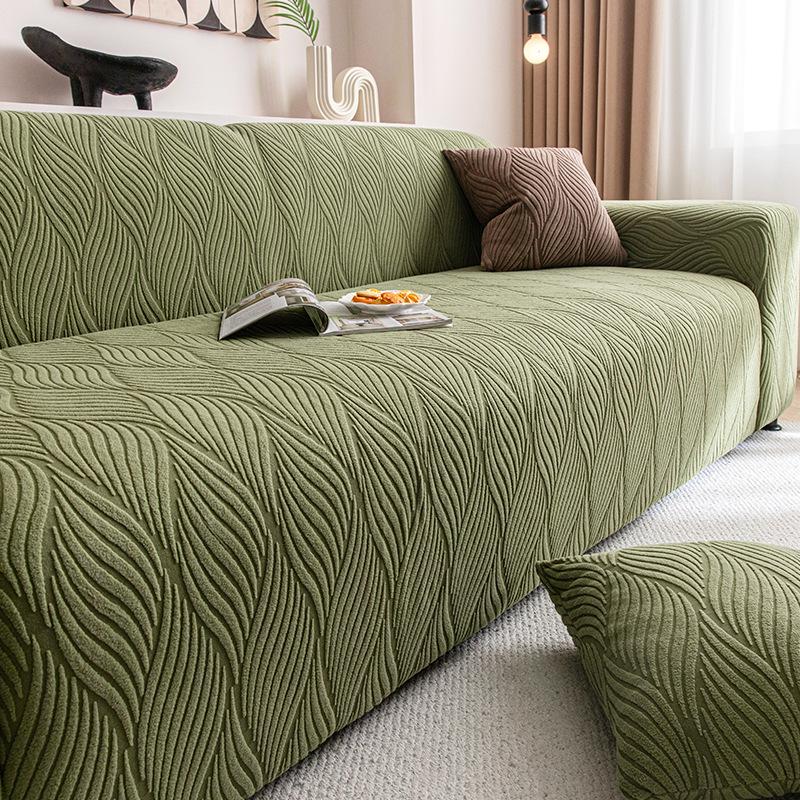 

2025 Універсальний Всесезонний Захисний Чохол для Дивана для Шкіри - Стійкий до подряпин - Стійкий до котів Four-Seater 235-300cm зелений