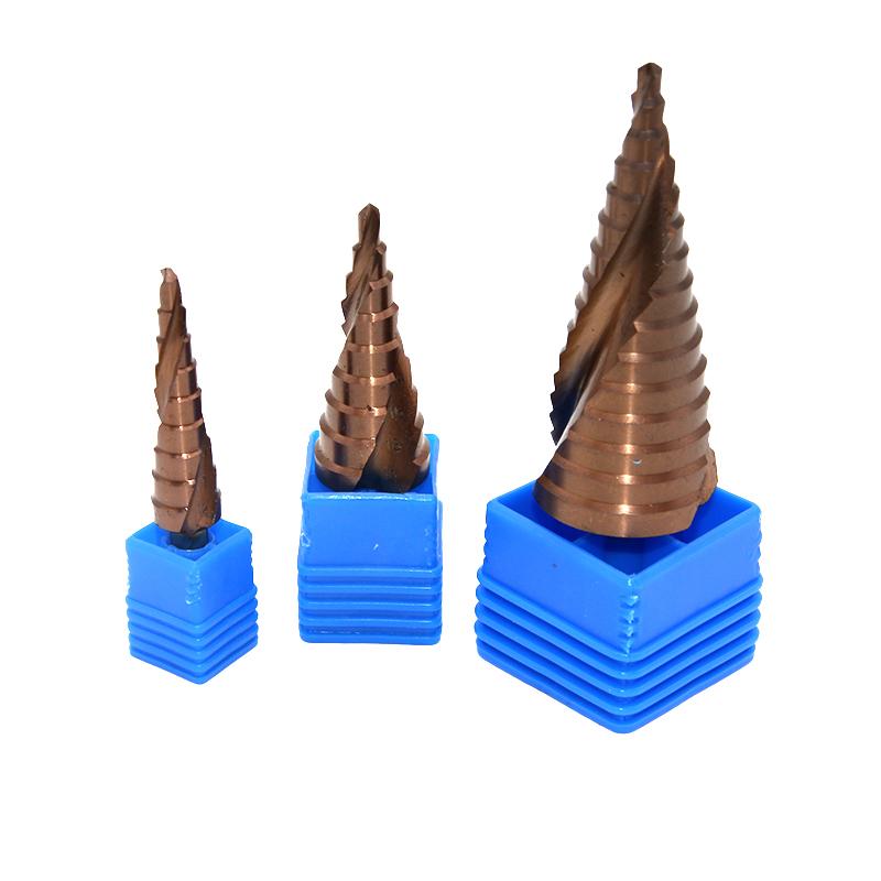 4-12/4-20/4-32mm M35 burghiu treaptă cu conținut de cobalt, deschizător de găuri tip pagodă, burghiu spiralat hexagonal, unealtă de tăiere, accesorii pentru scule electrice