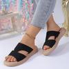 Retro Fashion Platform Bag Heel Sandals Women's Summer Wear 2025 New High-end Light Luxury Leopard Print Two Wear Beach Shoes