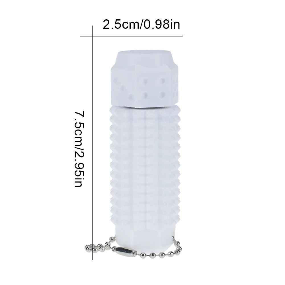 3D Printed Little Spiky Sensory Roller Toys Stress Relief Spiky Stim Tactile Keychain Mini Grippie Fidget Toys Keychain Pendant