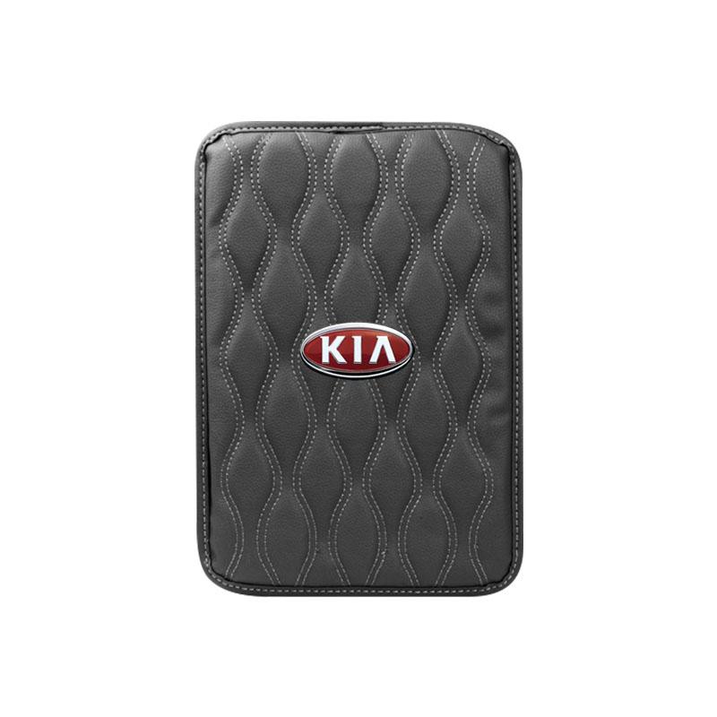 1Pcs Leather Auto Armrest Pads Protective Waterproof Hand Cushion For Kia Ceed Sorento Sportage Niro Optima Picanto Rio Morning Forte K8