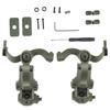 Tactical Headphone Mount EARMOR M32 Rail Mount Bracket Quick Helmet Rail Mount Adapter Suspension Headphone Mount