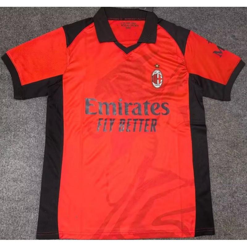 '' Soccer Jerseys AC Milan Juventus Inter Napoli Benfica Miami FC Fan Version Short Sleeve Football Shirt