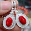 Retro Tibetan Earrings Ethnic Style Versatile Nepalese Niche Earrings Jewelry Stud Earrings Women