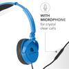On-ear Headphones Cellular Line Music Sound COLOR Blue