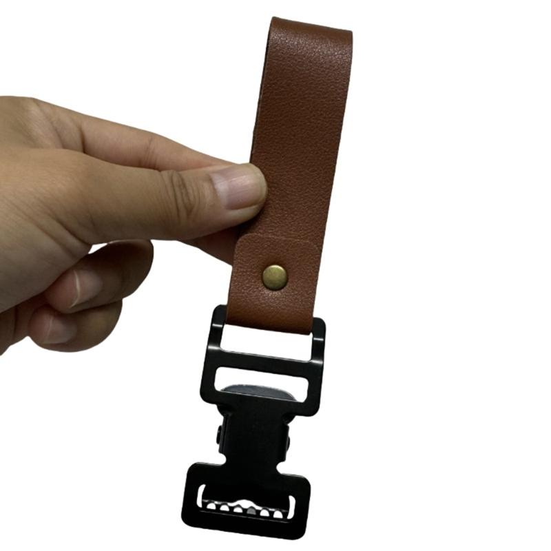 Durability Leather Gloves Clip Work Gloves Holders Portables Gloves Belt Clip for Belt and Turnouts Gears