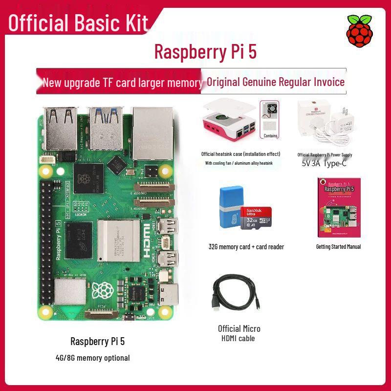 CreateBlock Raspberry Pi 5B Development Kit