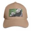 Giant Pandas Tian Tian and Mei Xiang At the National Zoo Baseball Cap Hats for Unisex Dad Hat Hood Hats Unisex Womens