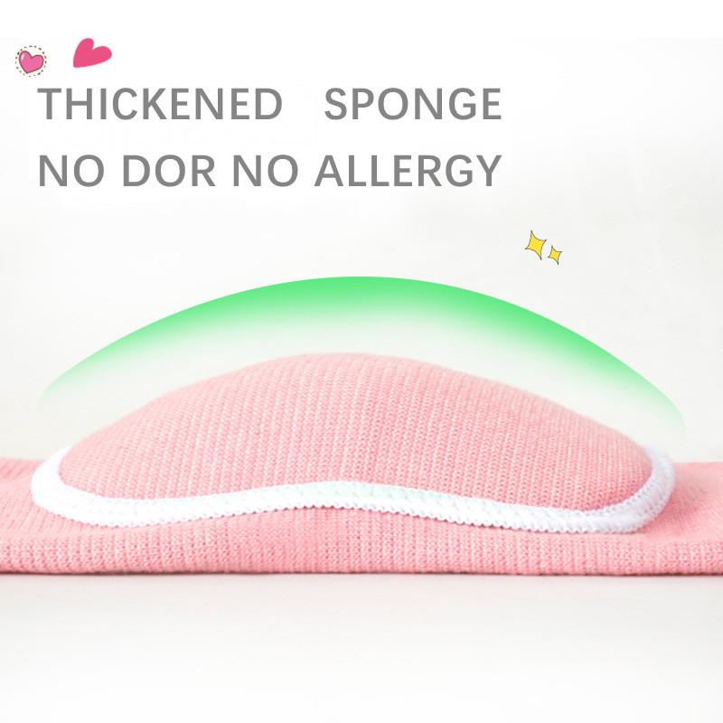 4Pcs/Set Thick Knee Elbow Pads For Kids Women Children Sponge Kneepads Dancing Biking Volleyball Basketball Football Protector