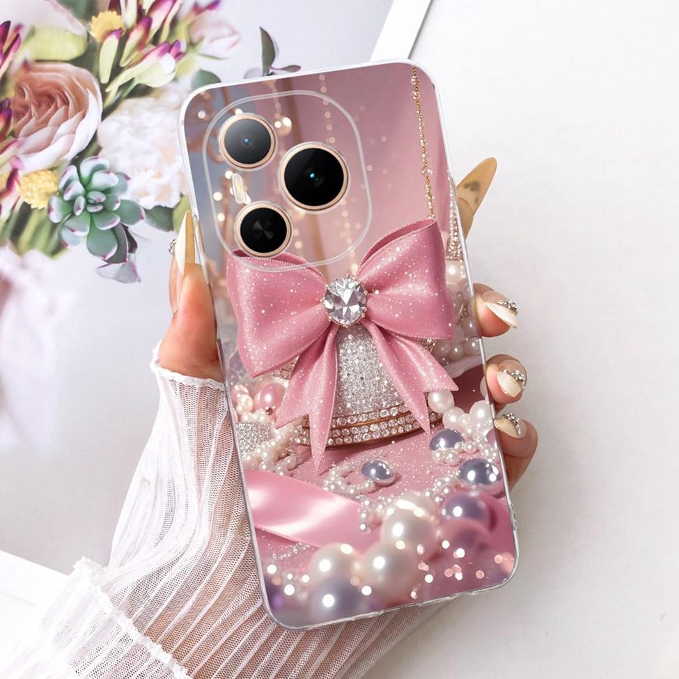 Case For Honor Power 5G Cover DVD-AN00 Transparent Fashion Butterfly Cute Cat Cool Painted Soft Phone Casing For Honor Power 5G