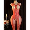 Porn Body Suit Hollow Anal Adult Female New Open Breast Crotchless Erotic Costumes Night Call Fishnet BodyStocking Sex Lingerie