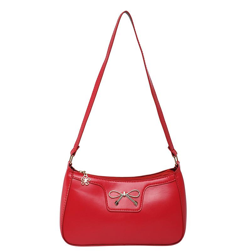 Small Square Pu Crossbody Bag With Zipper Closure For Casual Street Style Women